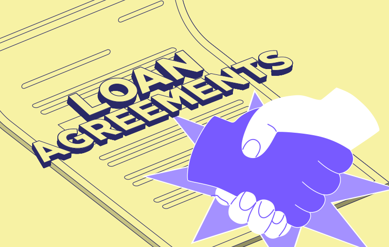 When you agree with a loan term make sure both parties agree