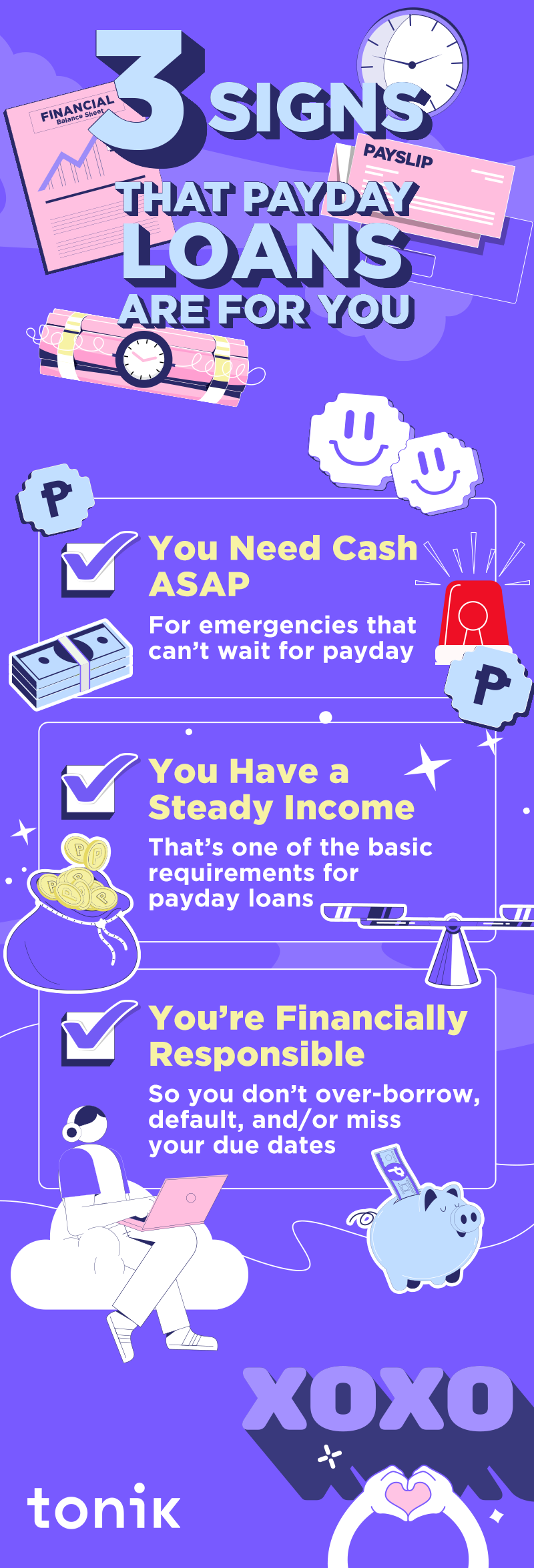 infographic discussing online lending platforms in the Philippines