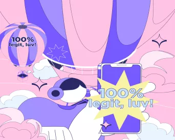 person finding an SEC-registered online lending app