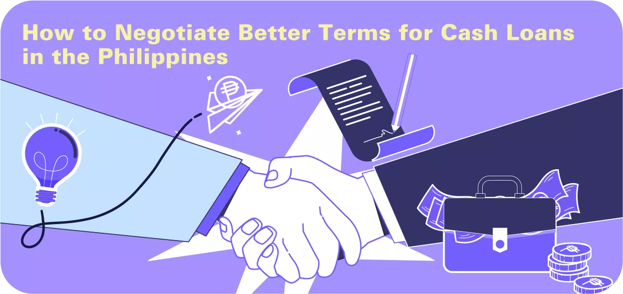 two people shaking hands to represent renegotiated cash loan terms