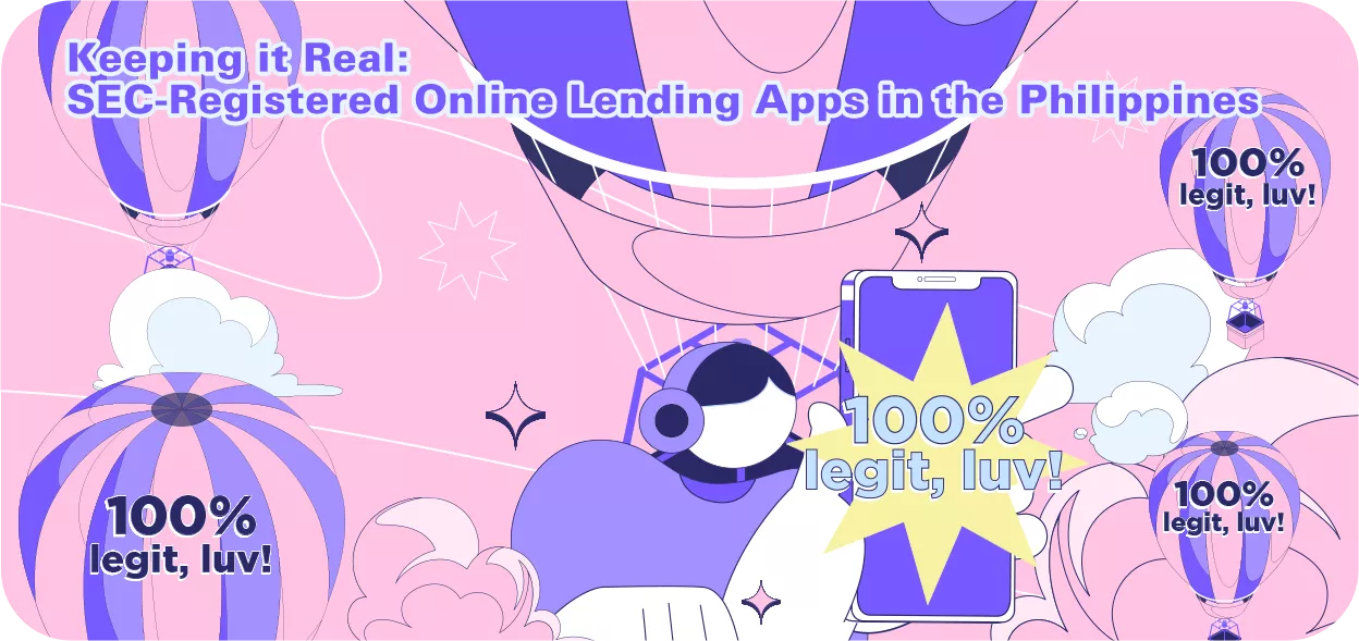 person finding an SEC-registered online lending app