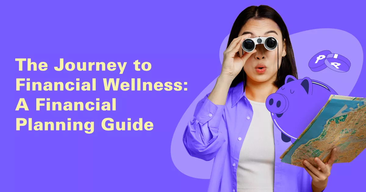 Person mapping out their financial plan