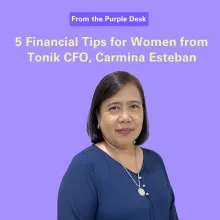 5 Financial Tips for Women from Tonik CFO Carmina Esteban 